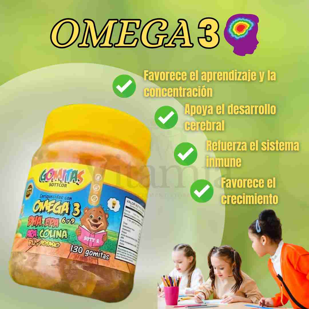 GOMITAS DE OMEGA 3